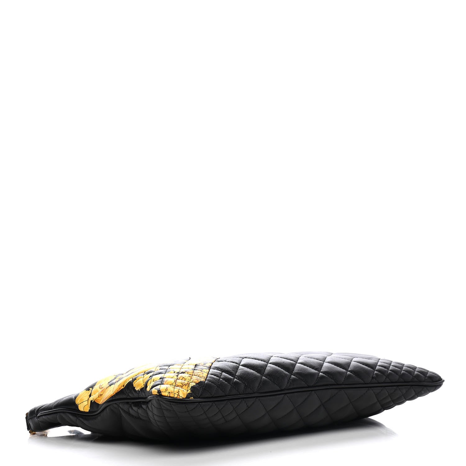 Versace Nappa Printed Barocco Shoulder Bag Black 3 of 9