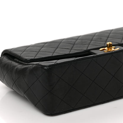 Chanel Lambskin Quilted Medium Single Flap Black 9 of 10