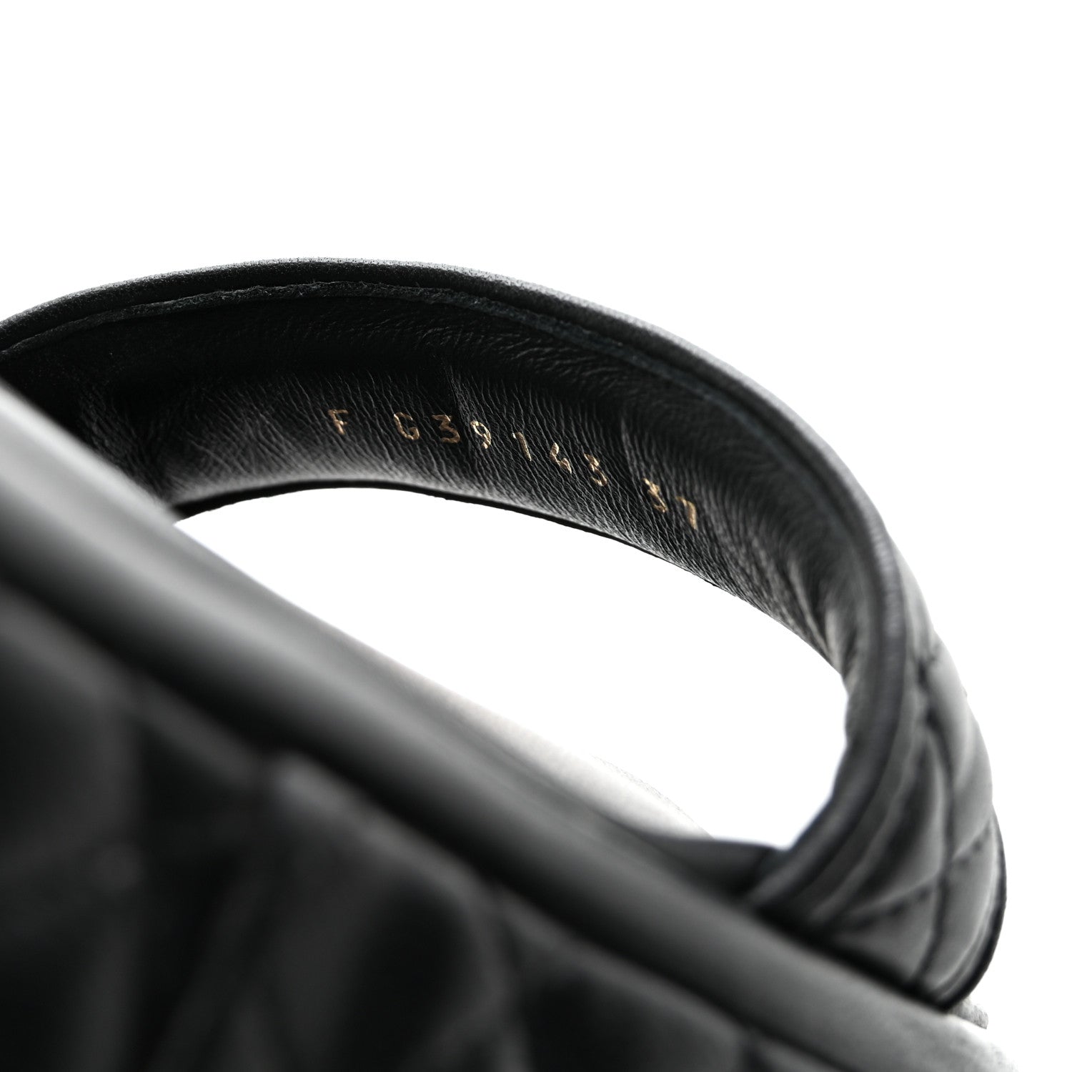 Chanel Lambskin Quilted Platform Sandals 37 Black 17 of 18