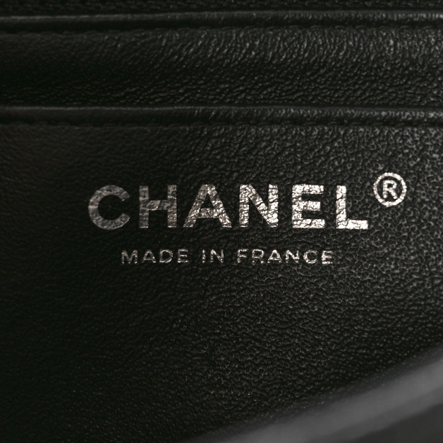 Caviar Quilted Mini Rectangular Flap Black