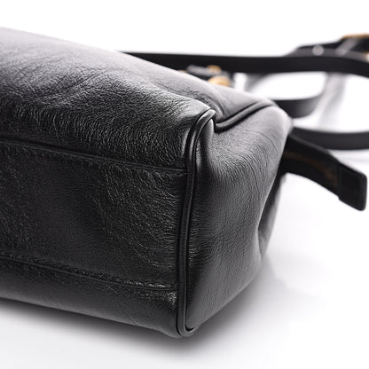 Gucci Calfskin Medium Re(Belle) Top Handle Bag Black 8 of 9