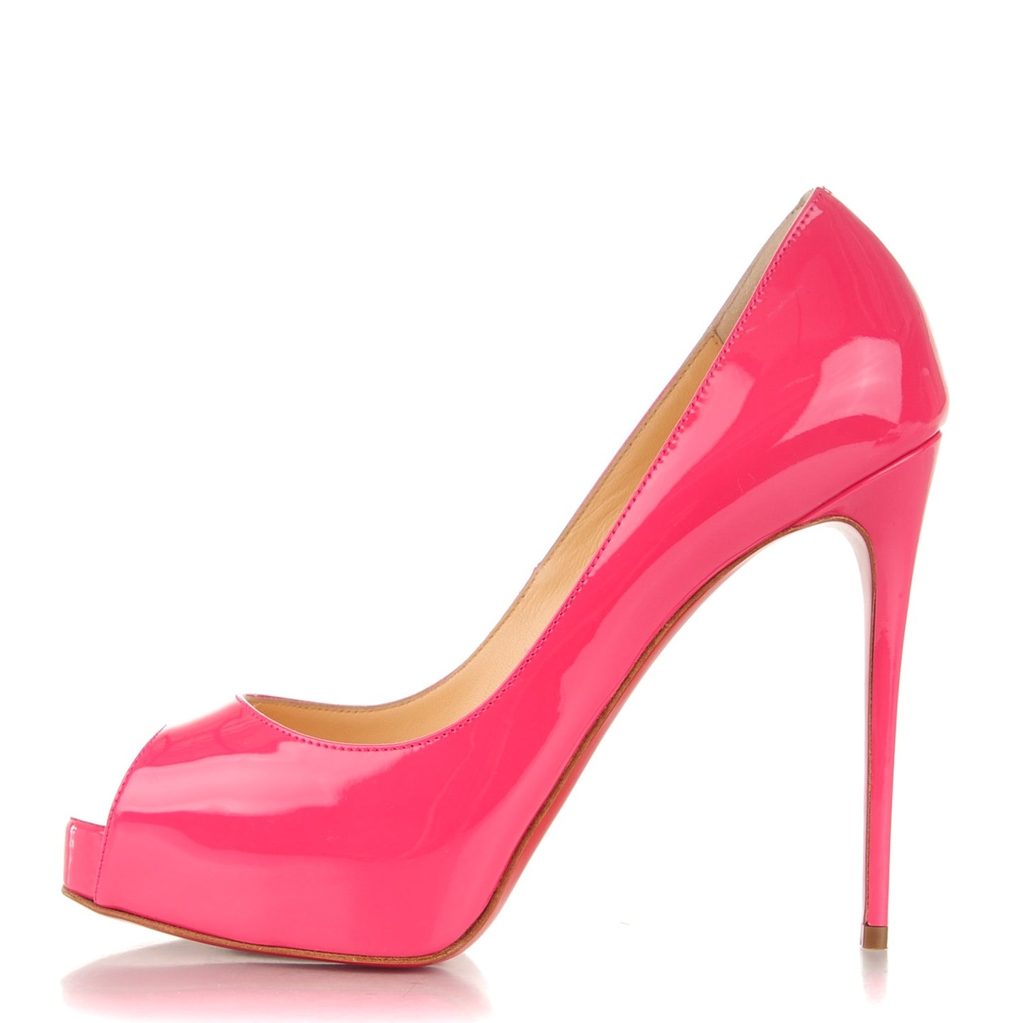 Patent New Very Prive 120 Pumps 36.5 Fuchsia