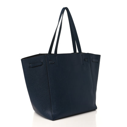 Celine Soft Grained Calfskin Small Belt Cabas Phantom Navy 3 of 11