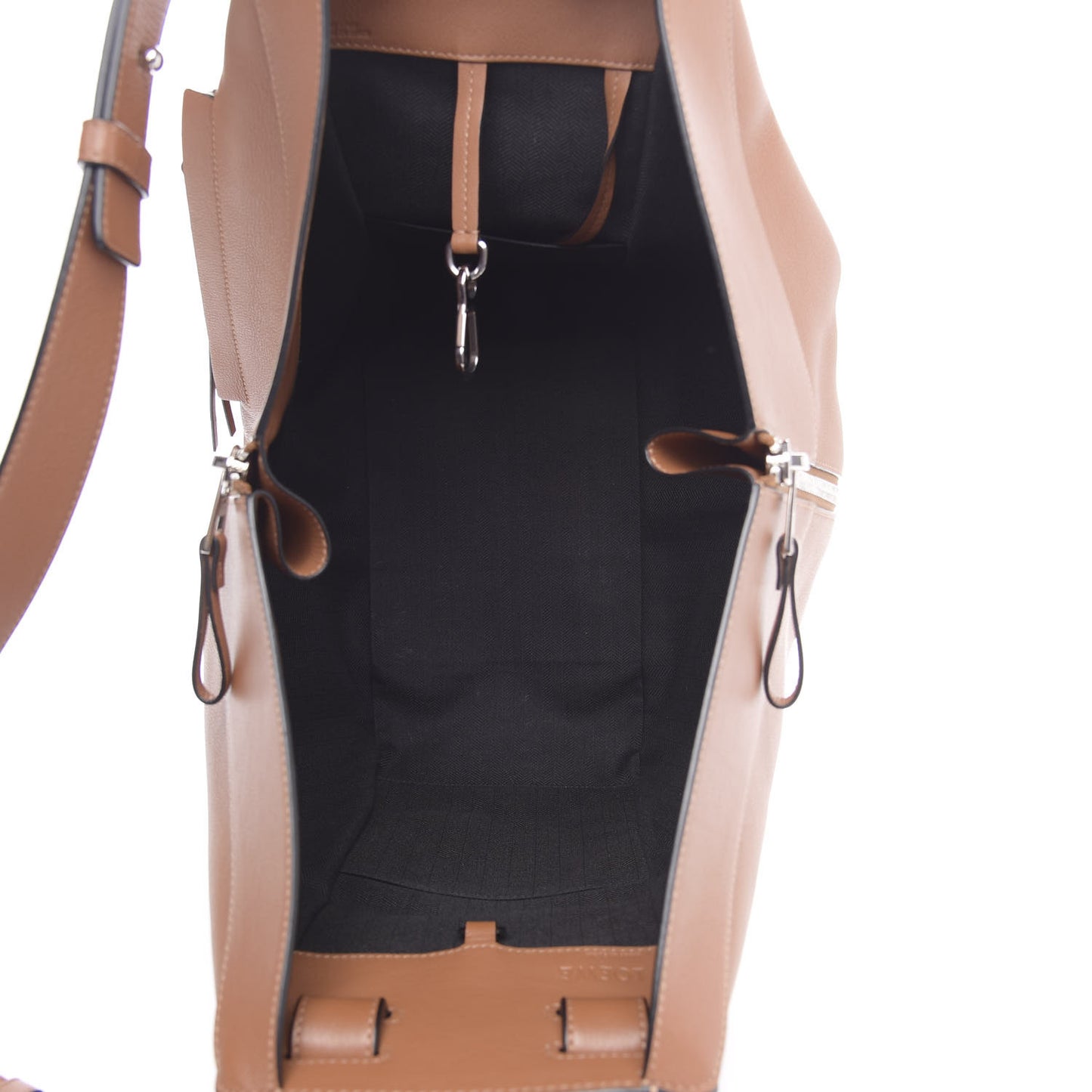 Calfskin Medium Hammock Shoulder Bag Tan