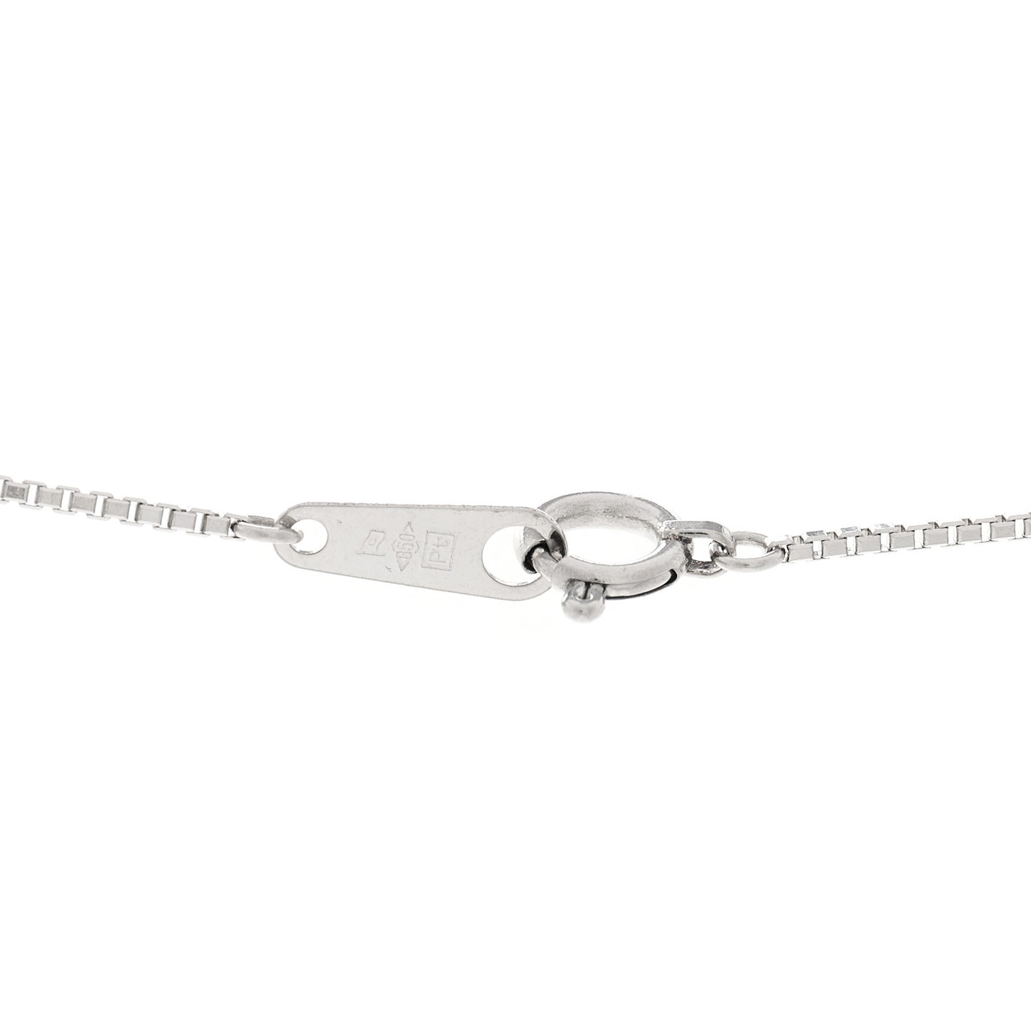 Platinum Diamond 1.03ctw Graduate Triple Drop Pendant Necklace