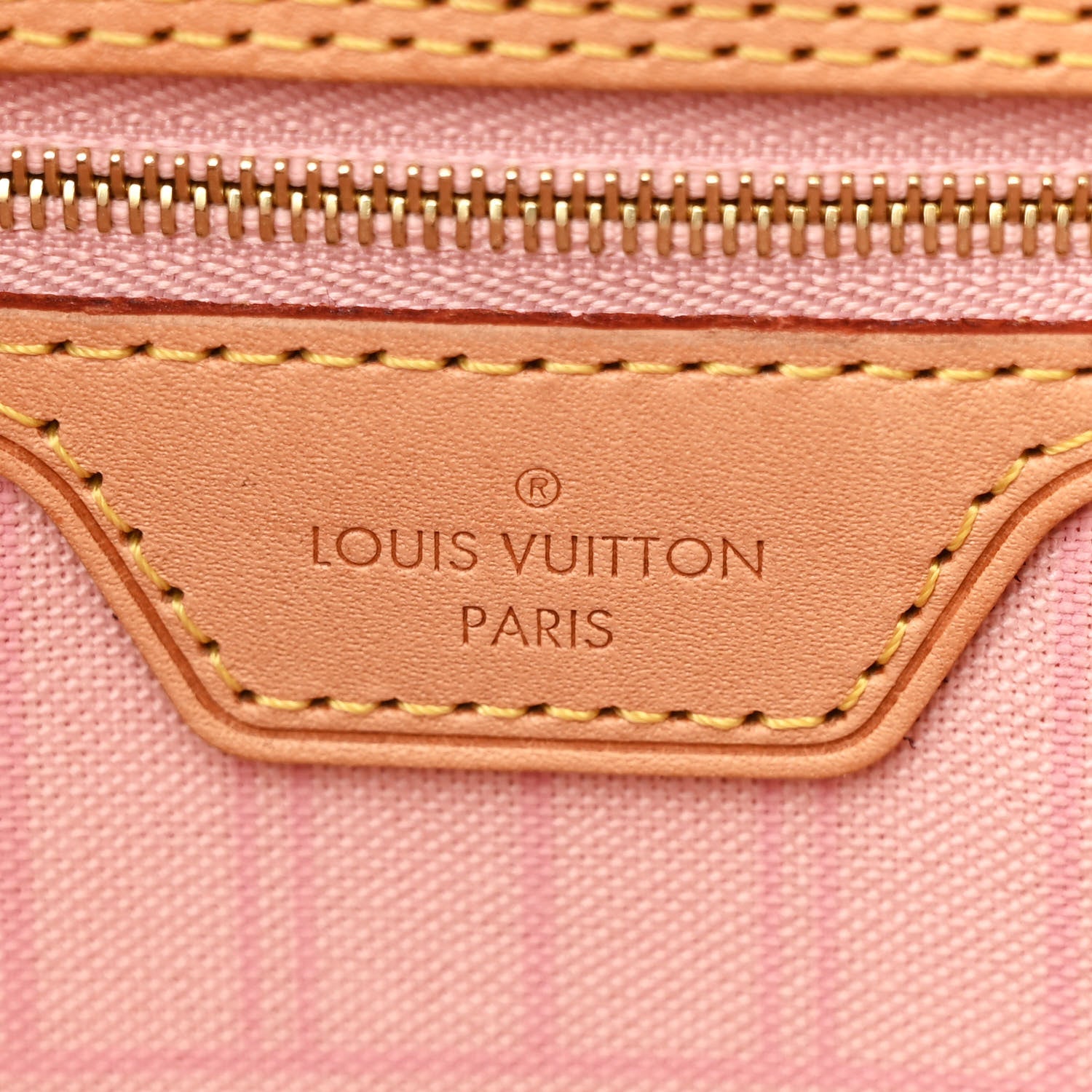 Louis Vuitton Damier Azur Neo Neverfull MM Rose Ballerine 8 of 14