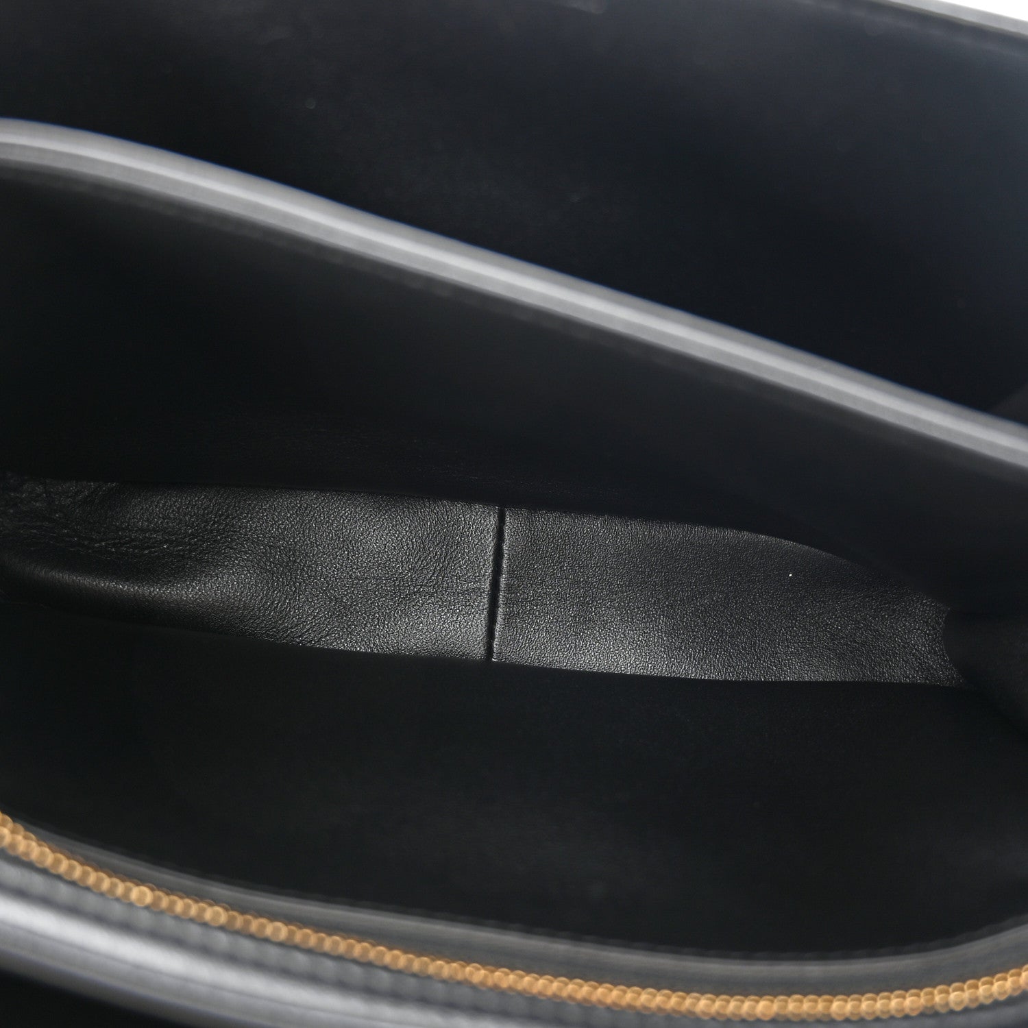 Celine Shiny Calfskin Medium Triomphe Black 5 of 11