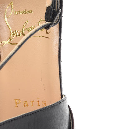 Christian Louboutin Python Kid Suede Mesh Evoluta 100 Pumps 38.5 Multi 10 of 16