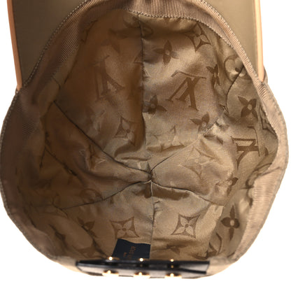 Louis Vuitton Monogram Polyester Silk LV Get Ready Cap M Beige 7 of 9