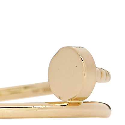 Cartier 18K Yellow Gold Small Juste Un Clou Ring 54 6.75 4 of 7