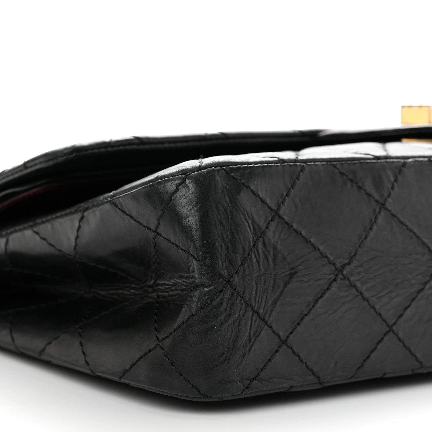 Chanel Aged Calfskin Quilted 2.55 Reissue 227 Flap Black 10 of 12