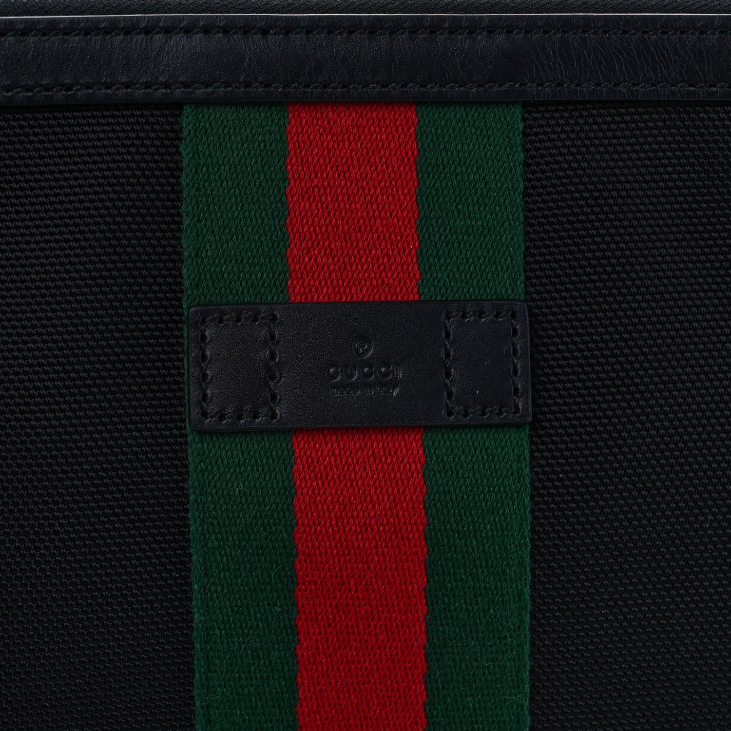 Gucci Techno Canvas Web Messenger Bag Black 10 of 10