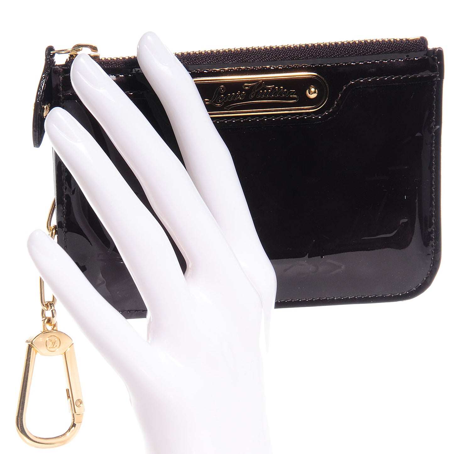 Vernis Key Pouch Amarante