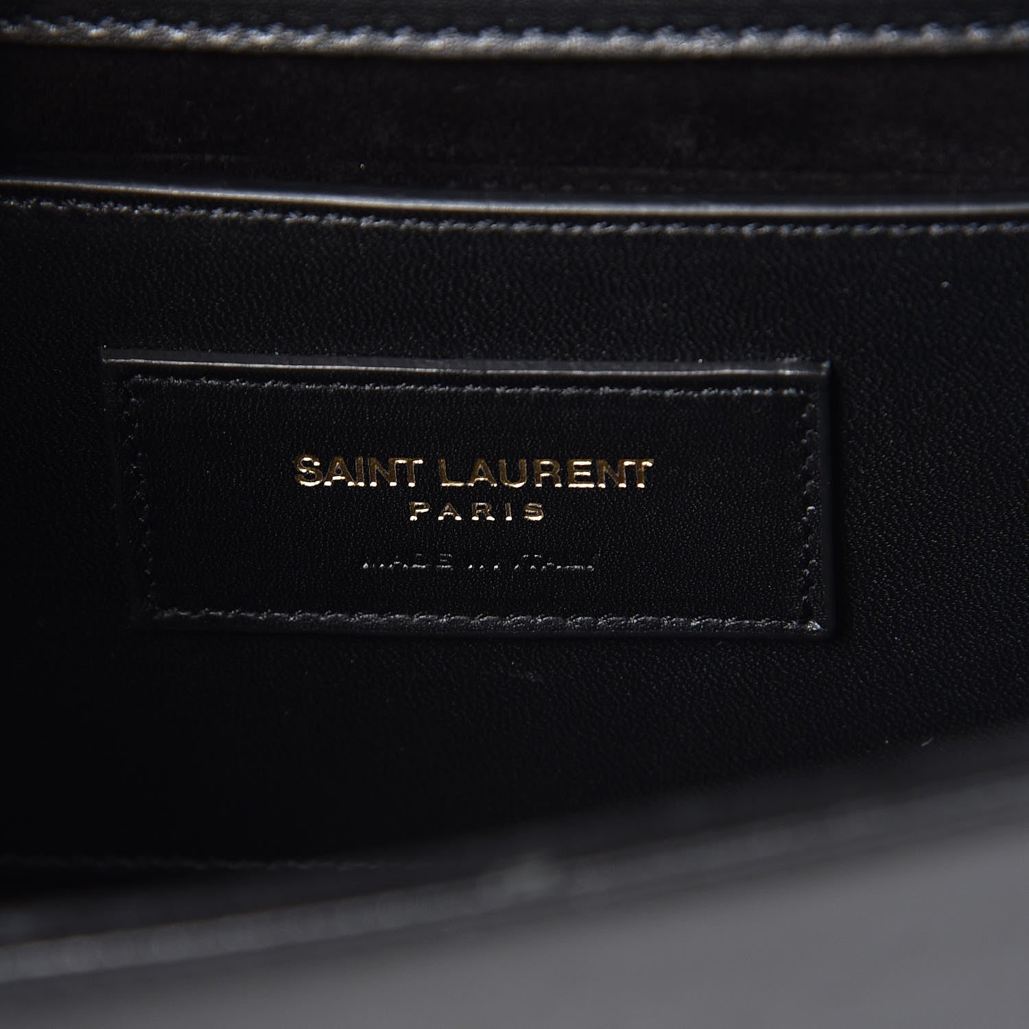Saint Laurent Calfskin Small Classic Monogram Kate Tassel Satchel Black 6 of 8