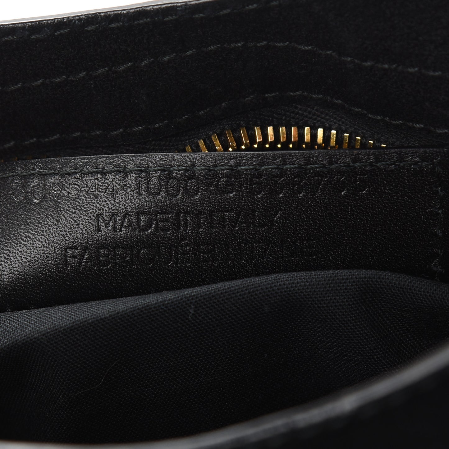 Baby Daim Suede Giant 12 Gold Hardware Mini City Black