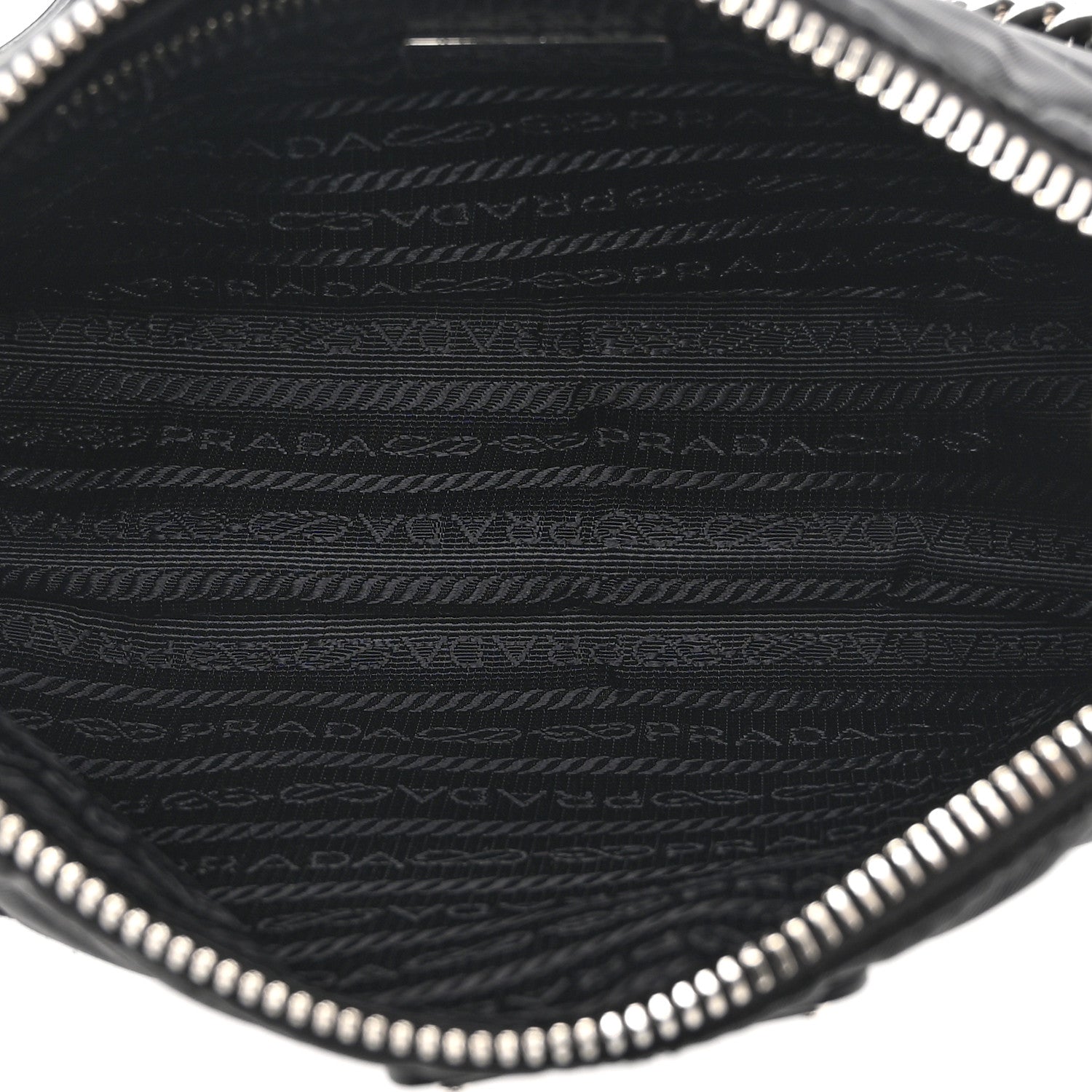 Prada Nylon Tessuto Impuntu Quilted Crossbody Bag Black 5 of 10