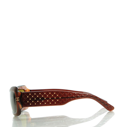 Chanel Studded CC Sunglasses 5099 Brown 2 of 8