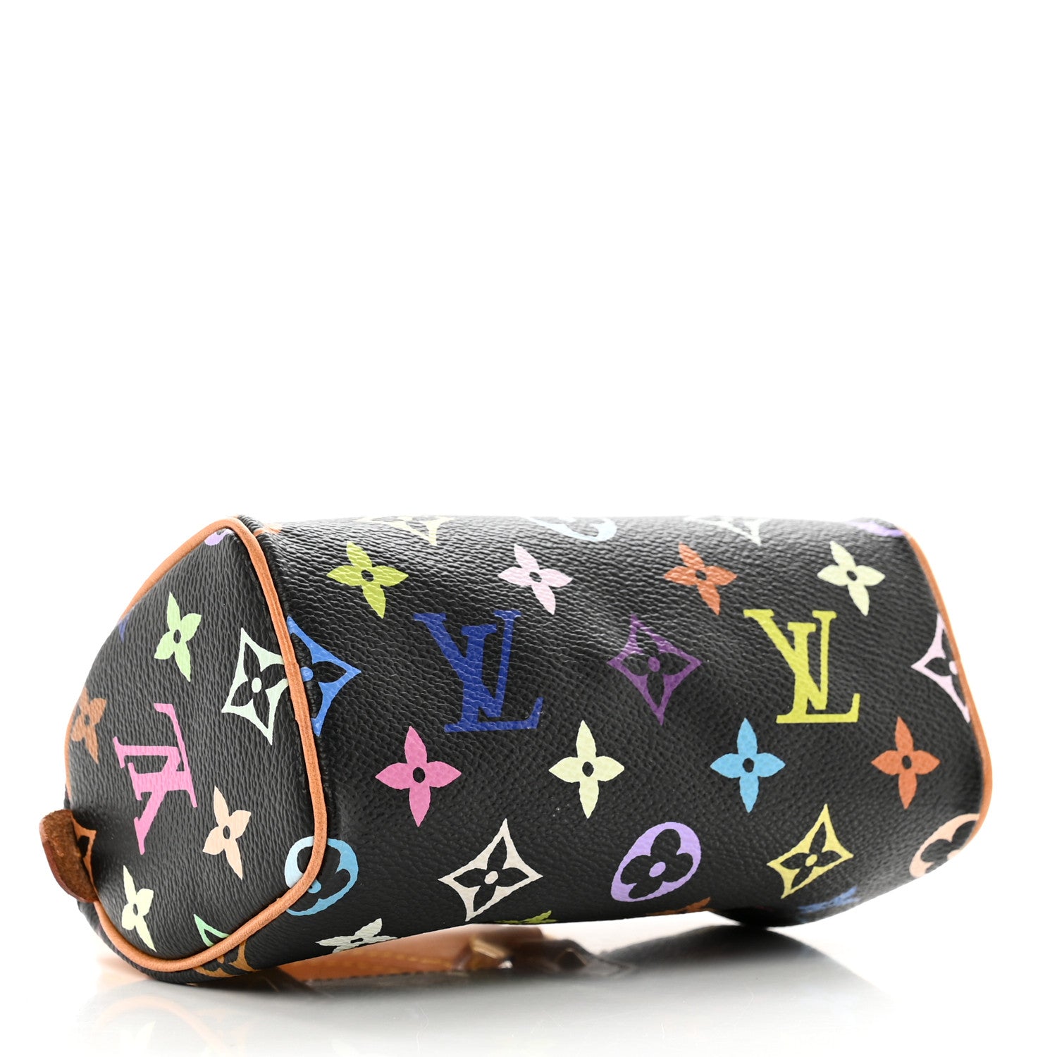 Louis Vuitton Monogram Multicolor Mini Sac HL Speedy Black 4 of 8