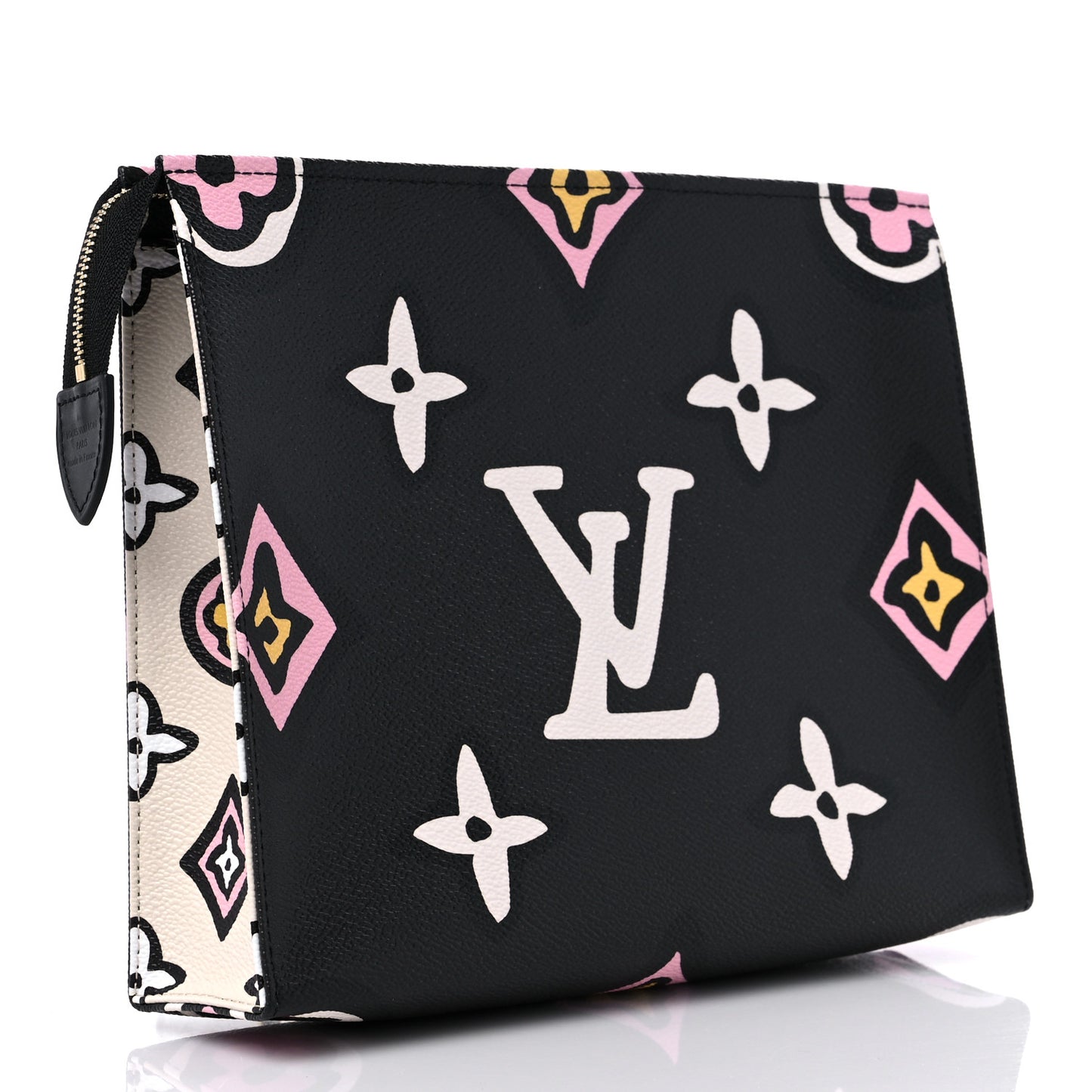 Monogram Giant Wild At Heart Toiletry Pouch 26 Black
