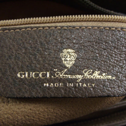 Gucci Monogram Web Shoulder Bag Brown 7 of 10