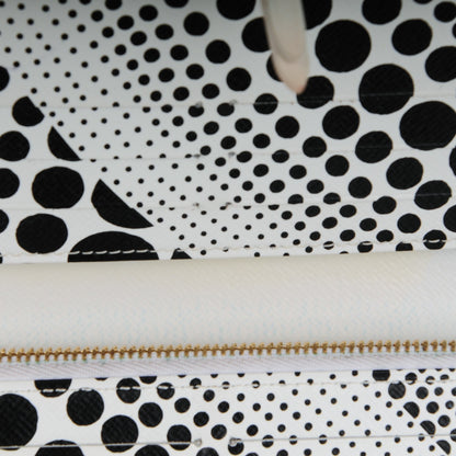 Louis Vuitton Monogram Kusama Waves Insolite Wallet White 10 of 12