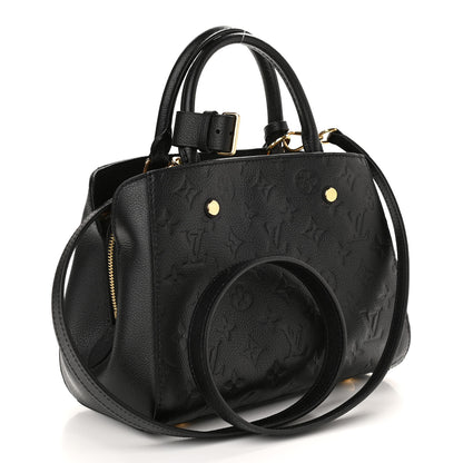 Louis Vuitton Empreinte Montaigne BB Black 3 of 9