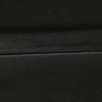 Gucci Calfskin Mini Peony Pearly Clutch Black 9 of 10