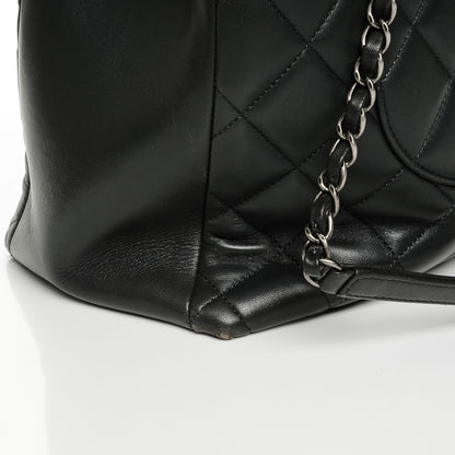 Chanel Lambskin Quilted Trendy CC Shopping Tote Grey 10 of 11