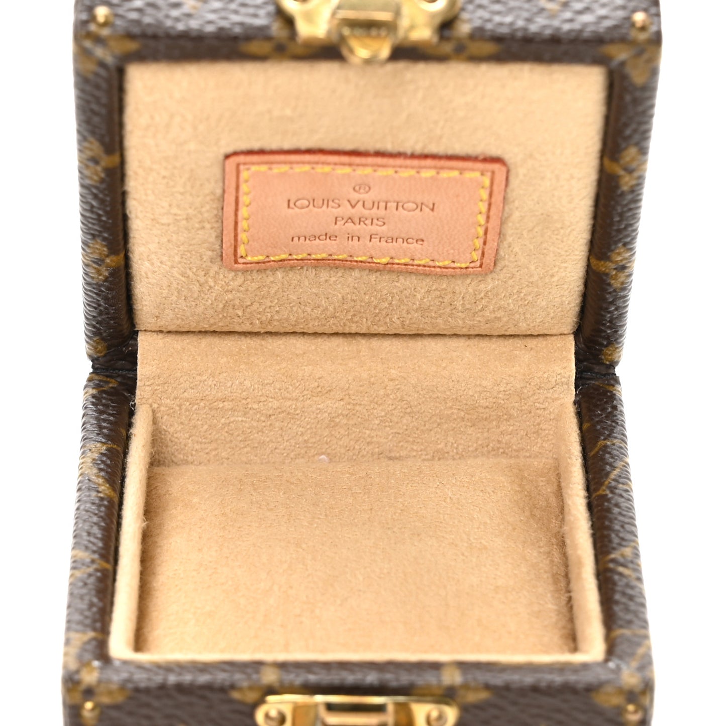 Monogram Ring Box Mini Trunk Case