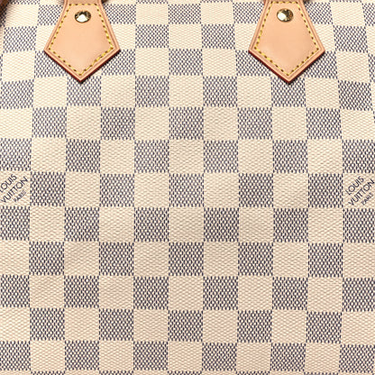 Louis Vuitton Damier Azur Speedy Bandouliere 25 7 of 10