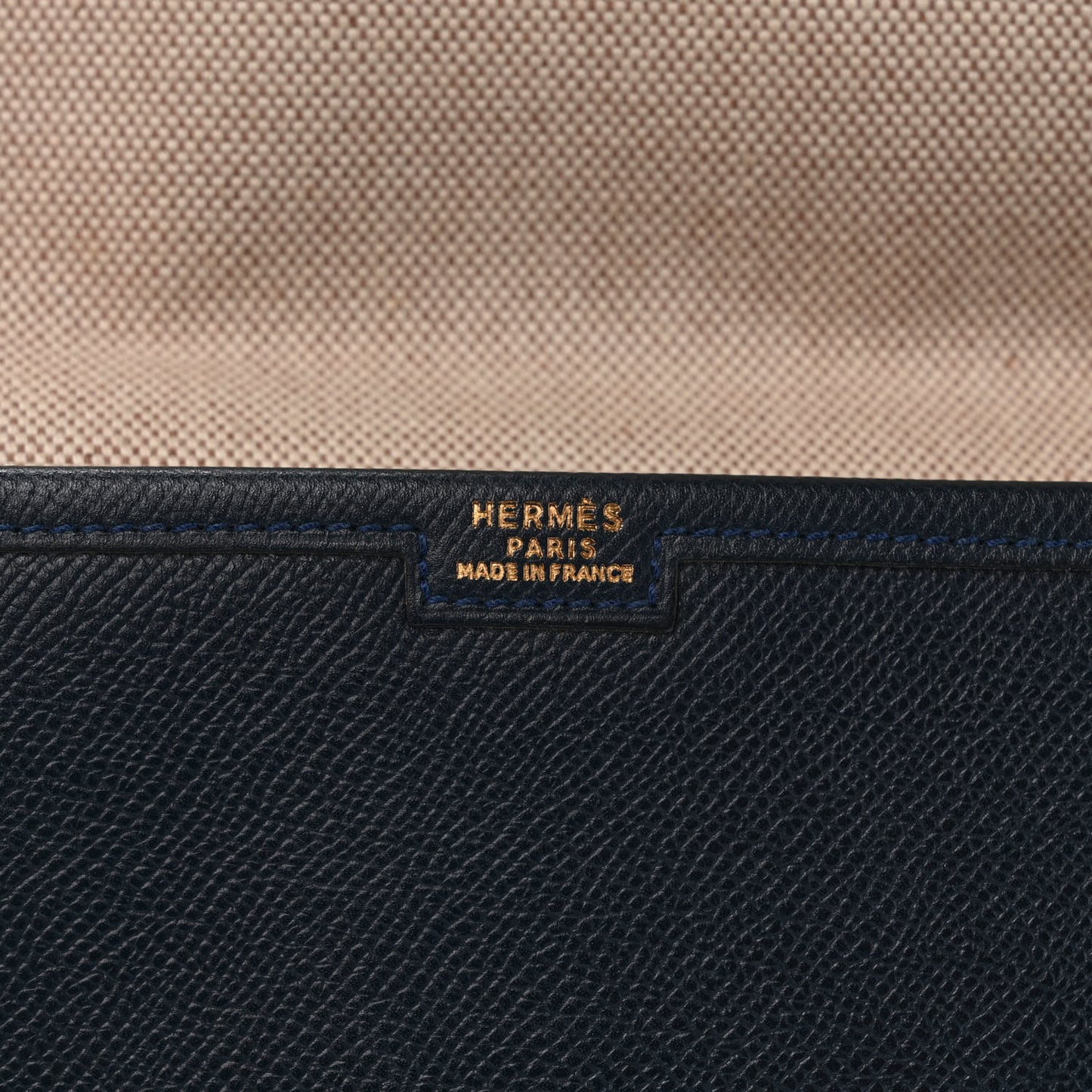 Courchevel Jige GM Clutch Indigo