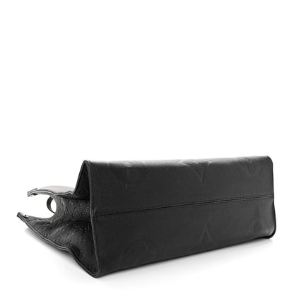 Louis Vuitton Empreinte Monogram Giant Onthego GM Black 4 of 9