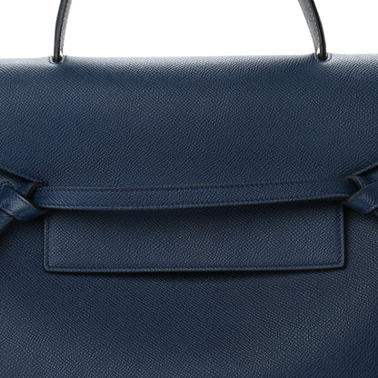 Celine Grained Calfskin Mini Belt Bag Deepsea 8 of 10