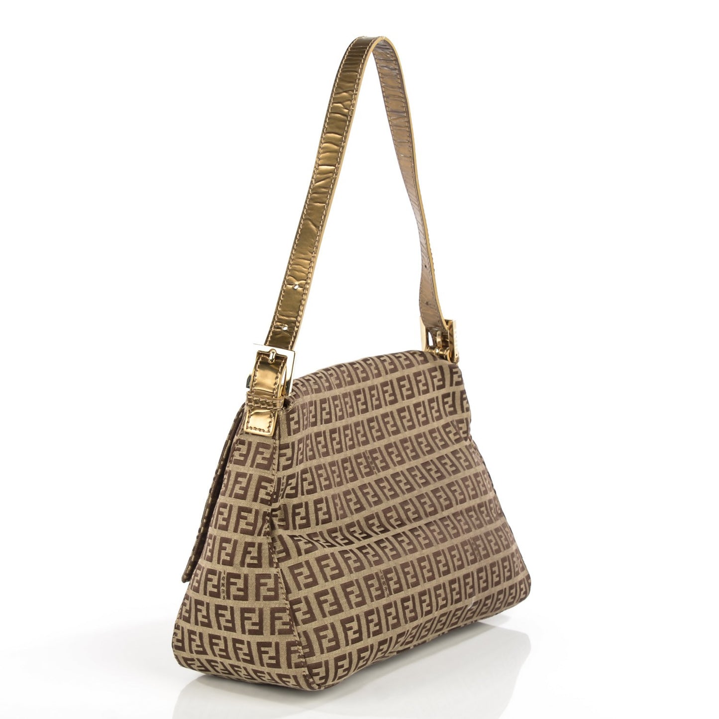 Patent Zucchino Mama Baguette Tobacco Beige