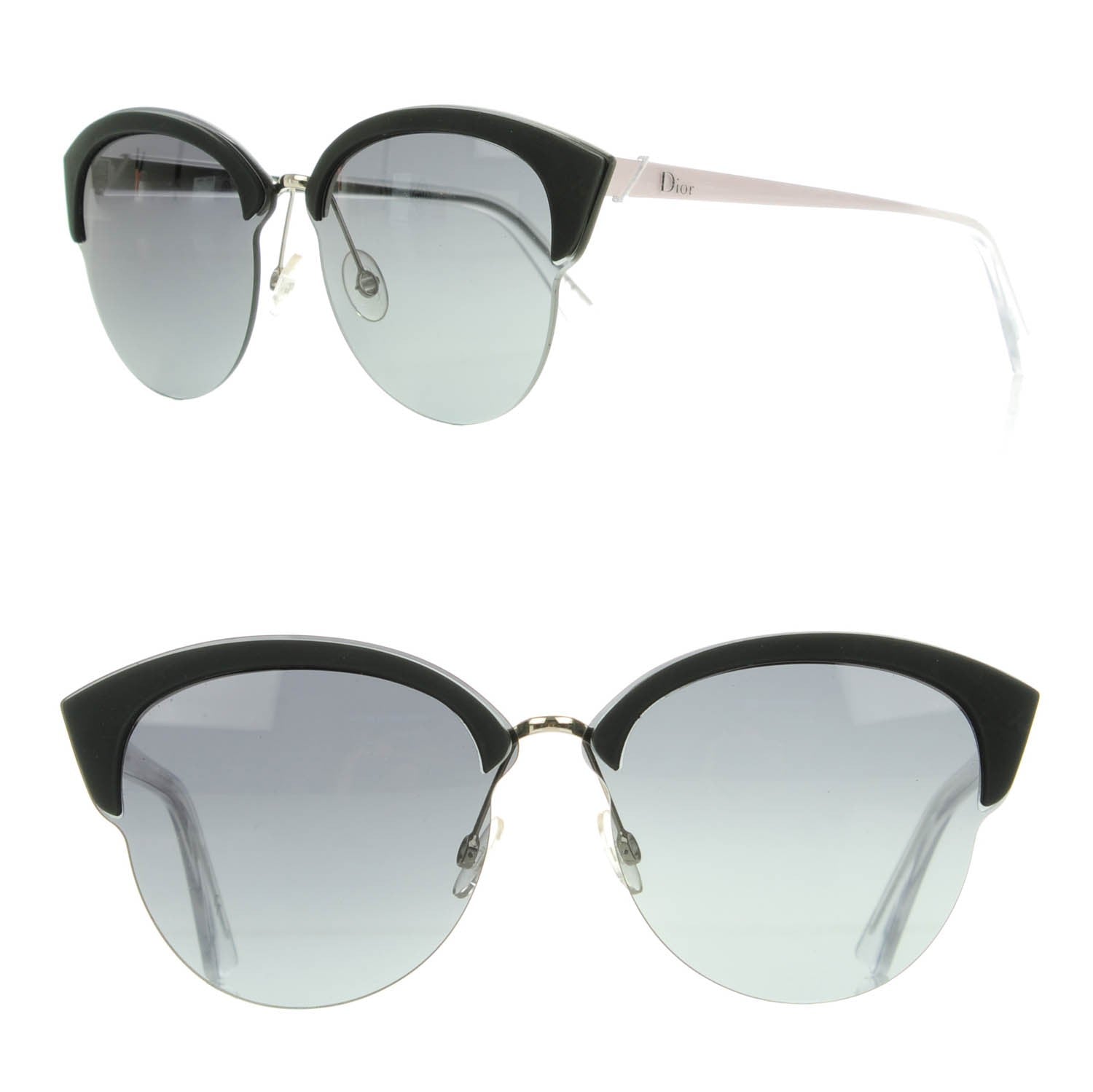 Christian Dior Run/S BJNHD Sunglasses Black Pink 1 of 9
