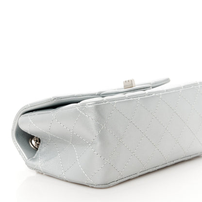 Chanel Metallic Grained Calfskin Quilted 2.55 Reissue Mini Flap Silver 9 of 10