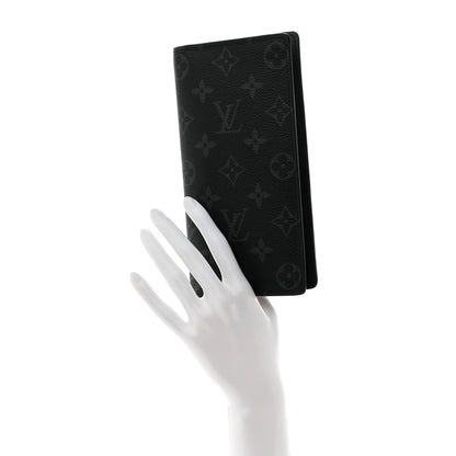 Louis Vuitton LOUIS VUITTON Monogram Eclipse Brazza Wallet 2 of 6