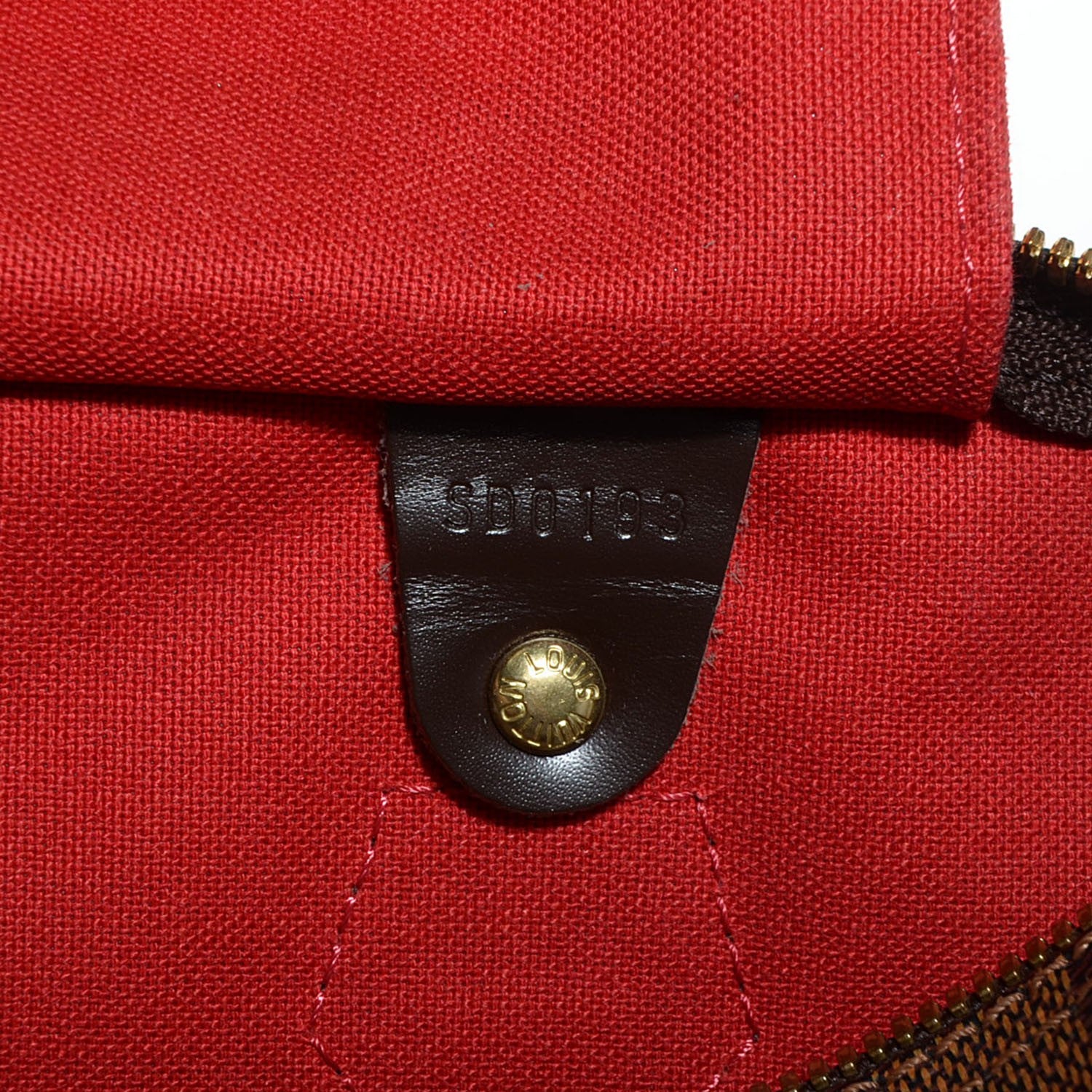 Louis Vuitton Damier Ebene Speedy Bandouliere 30 7 of 8