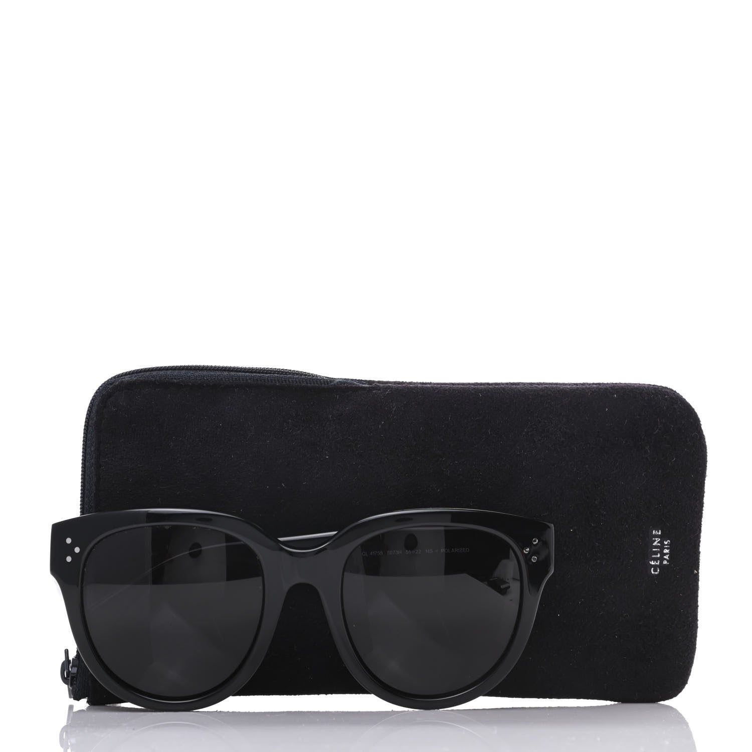 Celine Audrey Sunglasses CL 41755 Black 7 of 7