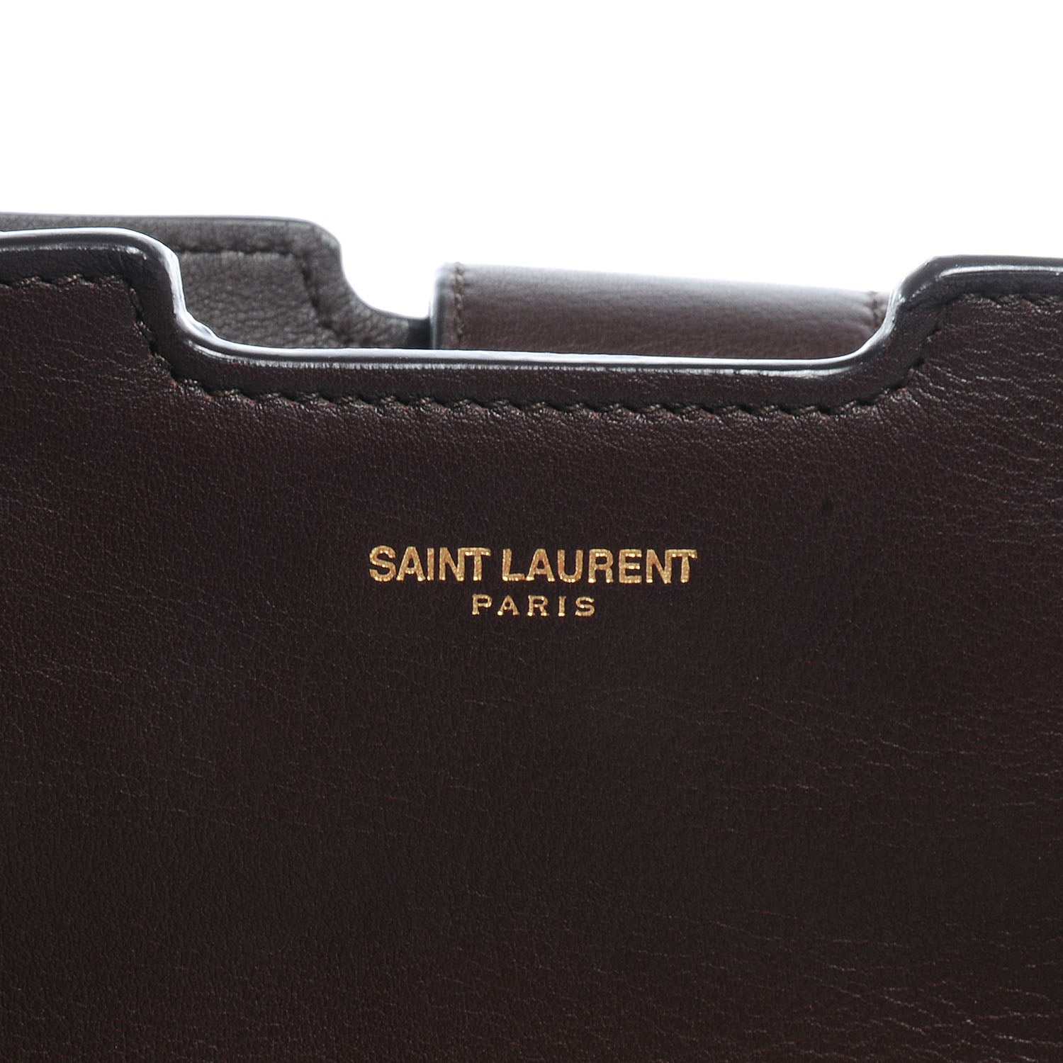 Saint Laurent Leather Medium Classic Y Cabas Brown 5 of 10