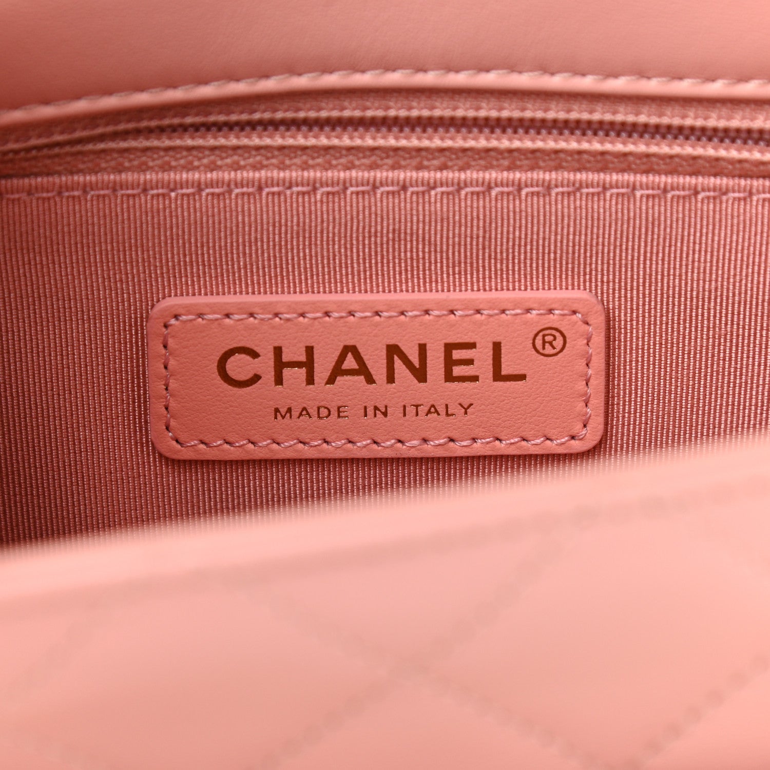 Chanel Calfskin Quilted Small Enchained Flap Light Pink 6 of 11