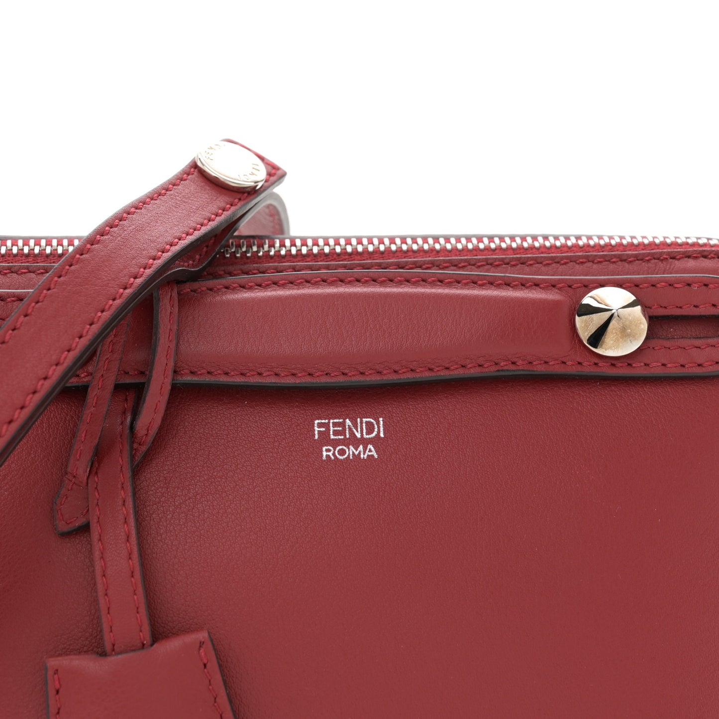 Vitello Dolce Mini By The Way Boston Bag Ciliegia