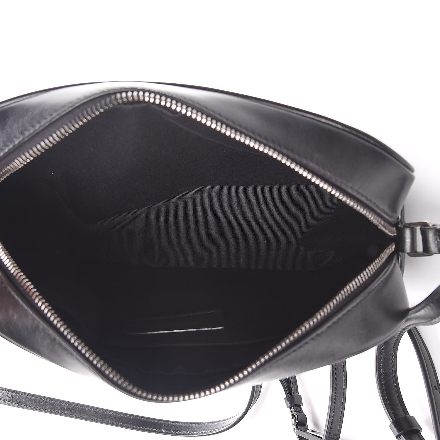 Saint Laurent Calfskin Matelasse Monogram Lou Camera Bag Black 5 of 10