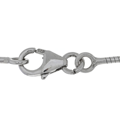 Hermes Lacquered Palladium Pop H Pendant Necklace White 4 of 5