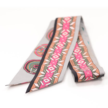 Hermes Silk Belles du Mexique Twilly 3 of 6