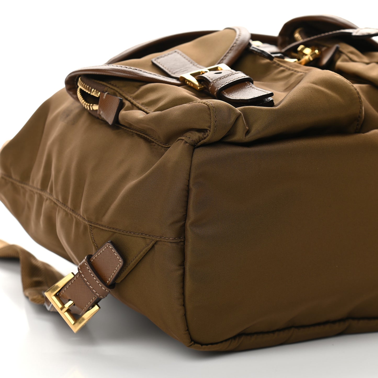 Tessuto Nylon Saffiano Vela Backpack Rovere