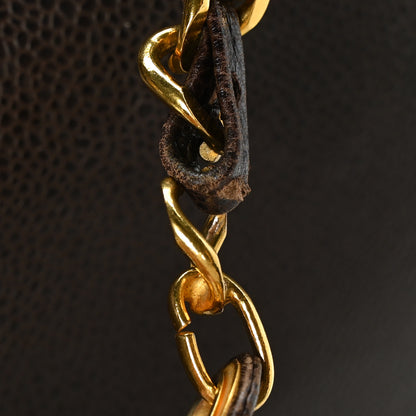 Chanel Caviar XL Weekender Bag Brown 15 of 15