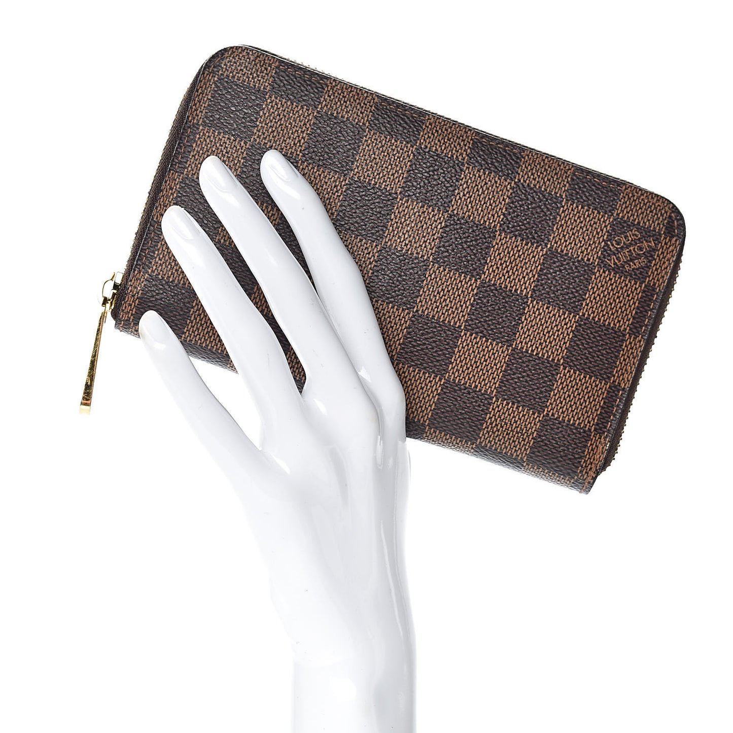 Damier Ebene Zippy Compact Wallet