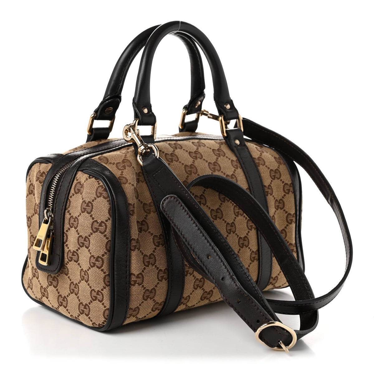 Monogram Small Boston Dark Brown