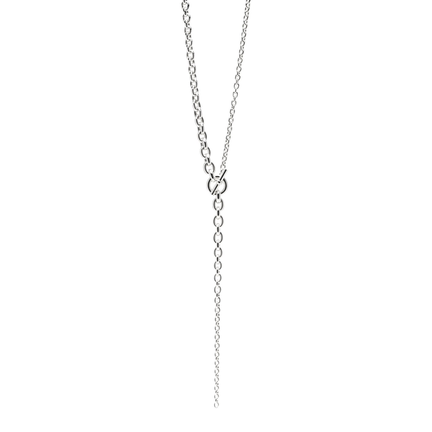 Sterling Silver Crescendo Necklace